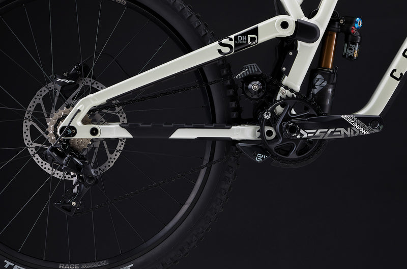 Load image into Gallery viewer, Commencal Supreme DH V5 Signature Clear Silver Downhill Bike
