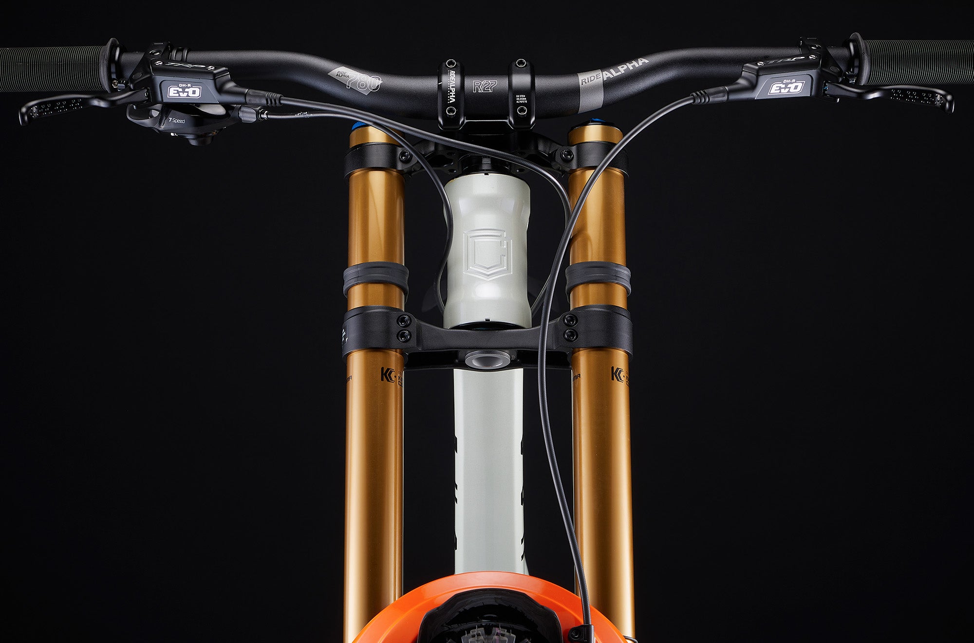 Commencal Supreme DH V5 Signature Clear Silver Downhill Bike