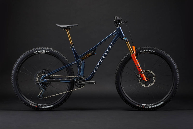 Load image into Gallery viewer, Commencal T.E.M.P.O. Signature Sparkly Blue Trail Bike
