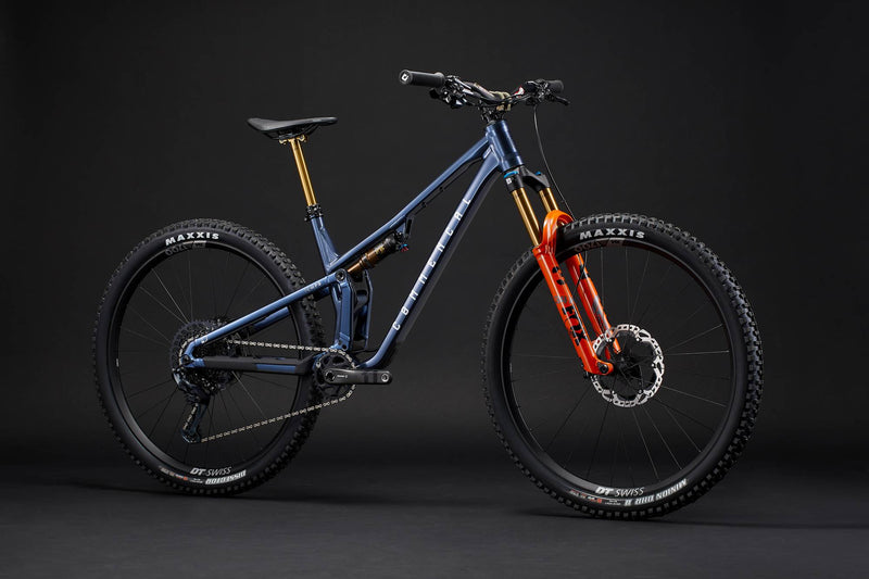 Load image into Gallery viewer, Commencal T.E.M.P.O. Signature Sparkly Blue Trail Bike
