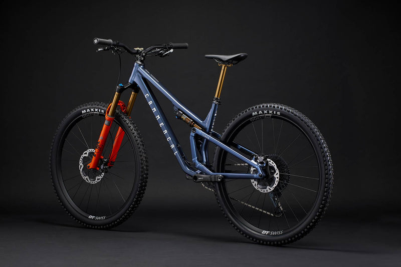 Load image into Gallery viewer, Commencal T.E.M.P.O. Signature Sparkly Blue Trail Bike
