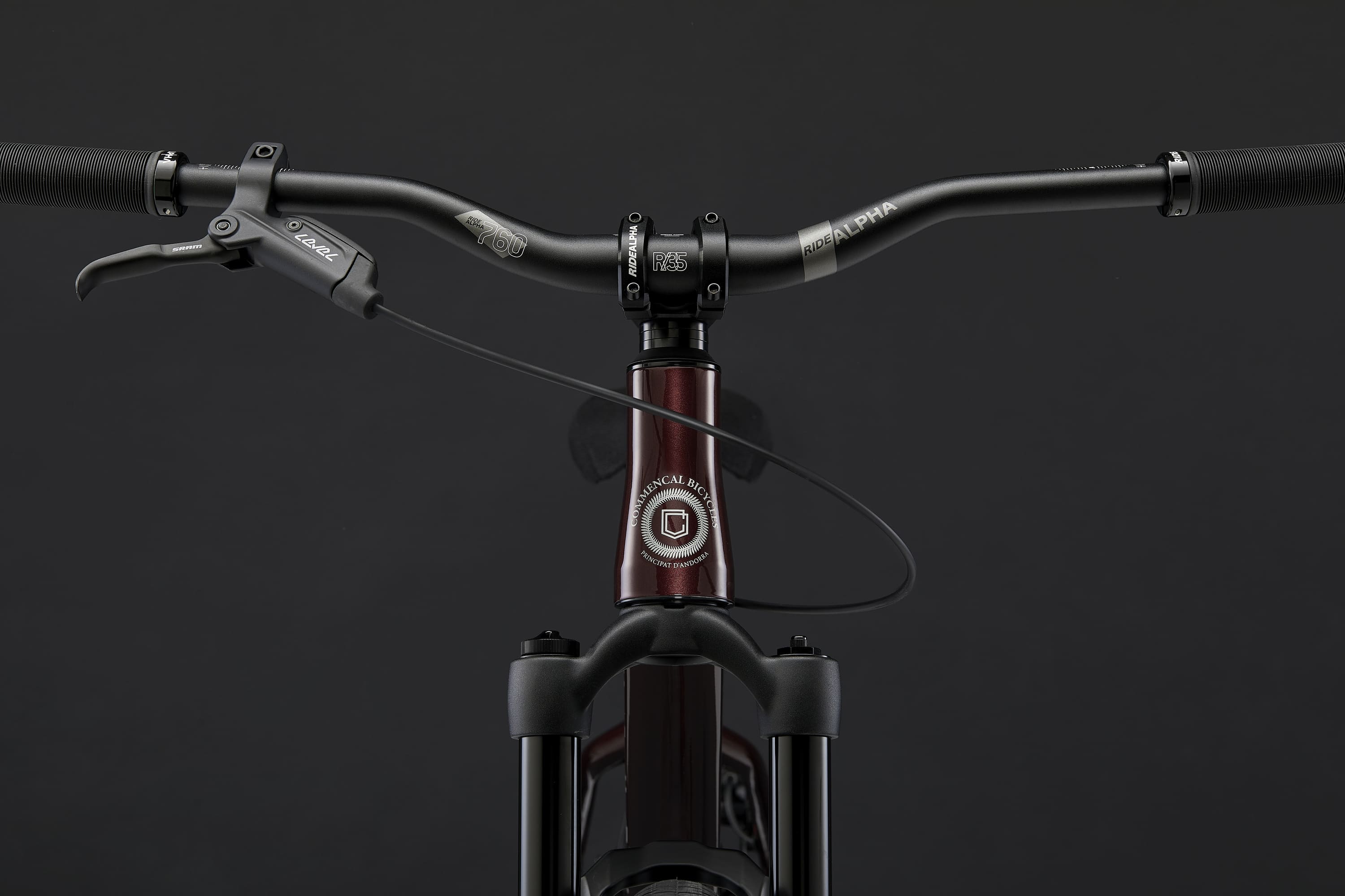 Commencal ABSOLUT Burgundy 2025 Bike