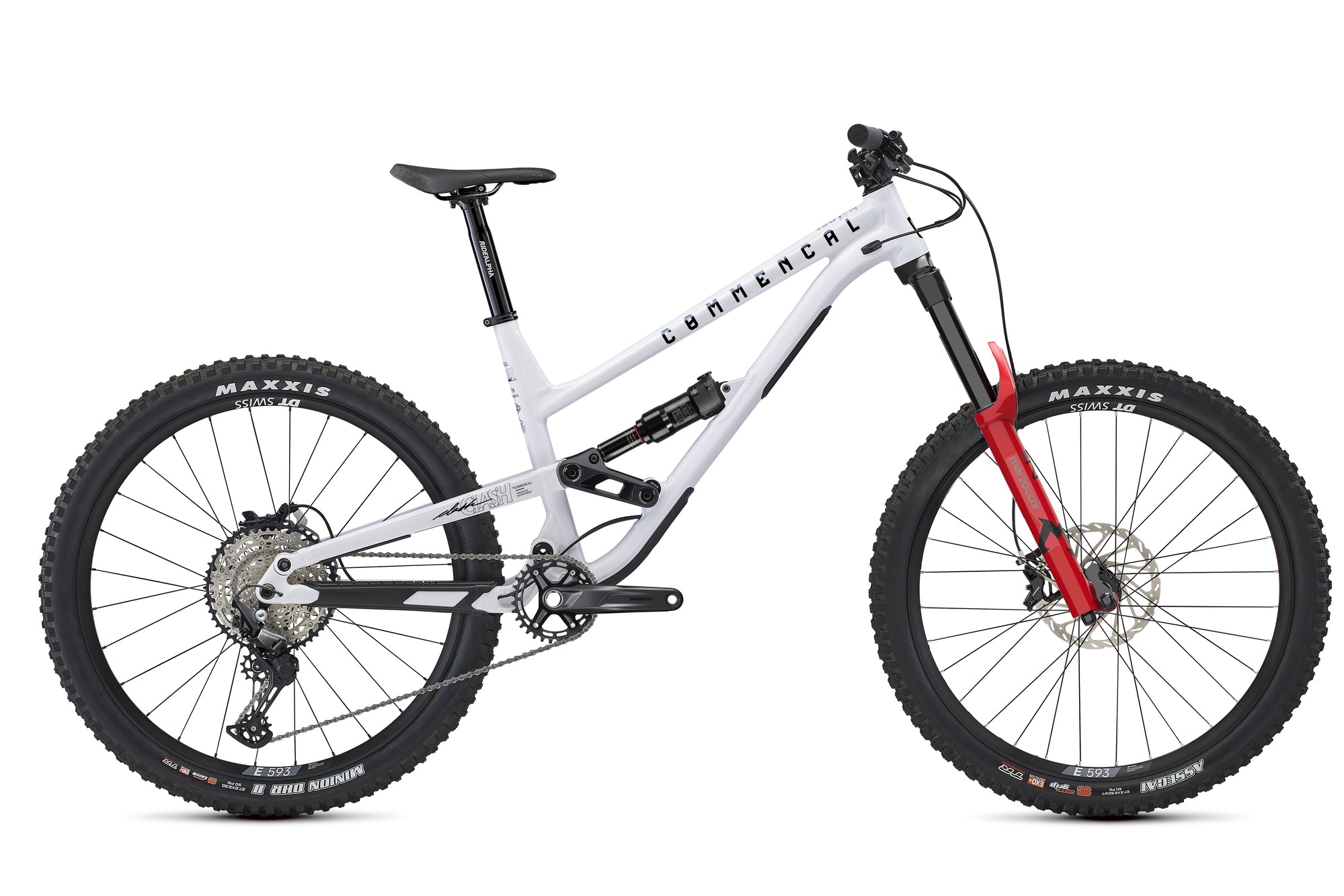 Commencal Clash Origin Marzo Pure White 2026 Enduro Bike