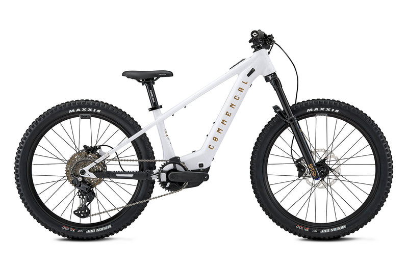 Load image into Gallery viewer, Commencal META HT 24 Power V2 Glittery White 2026 Kids Bike
