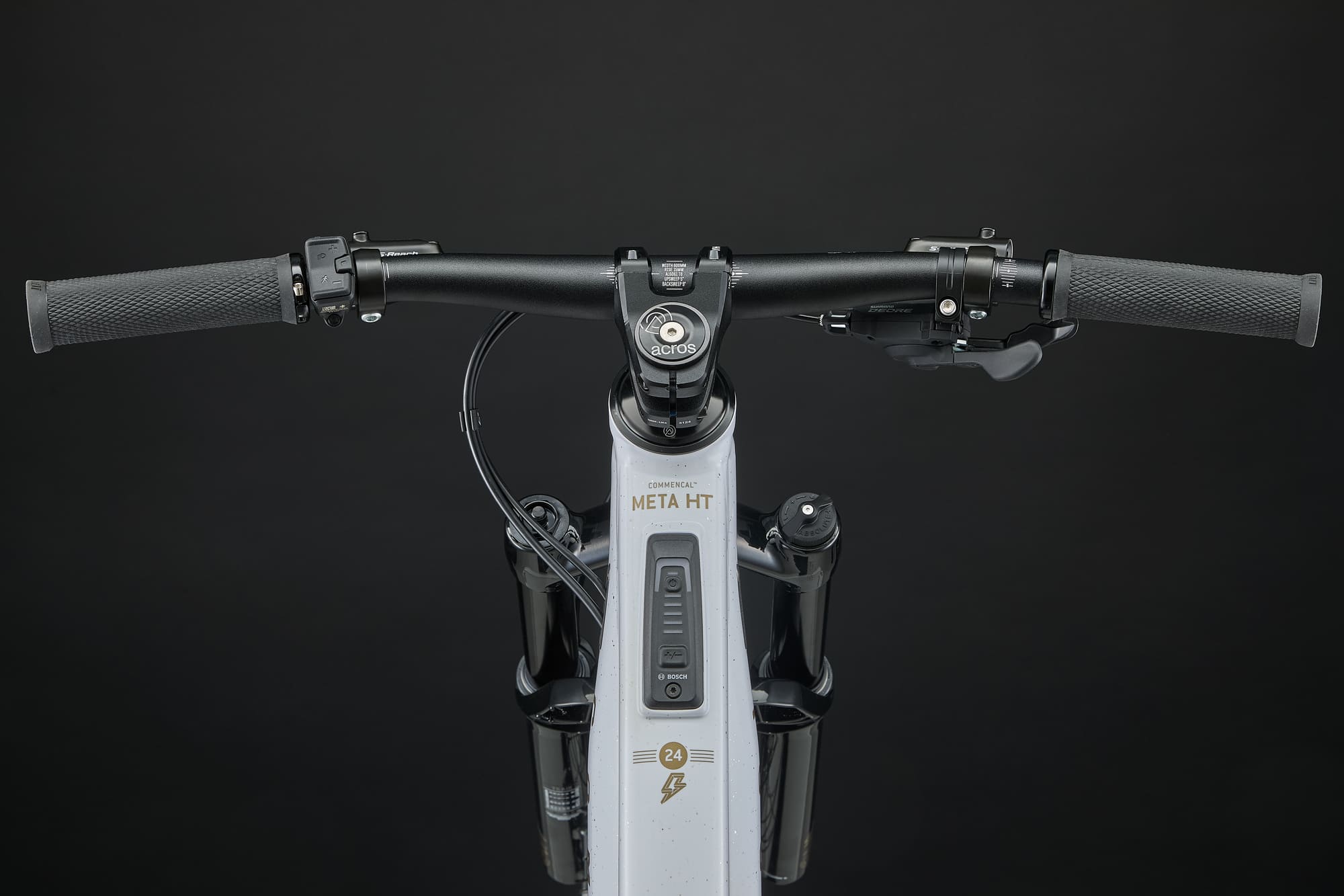 Commencal META HT 24 Power V2 Glittery White 2026 Kids Bike