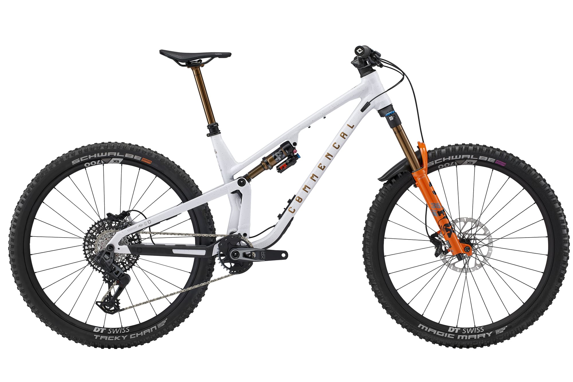 Commencal Meta V5 Signature Glittery White 2025 Enduro Bike