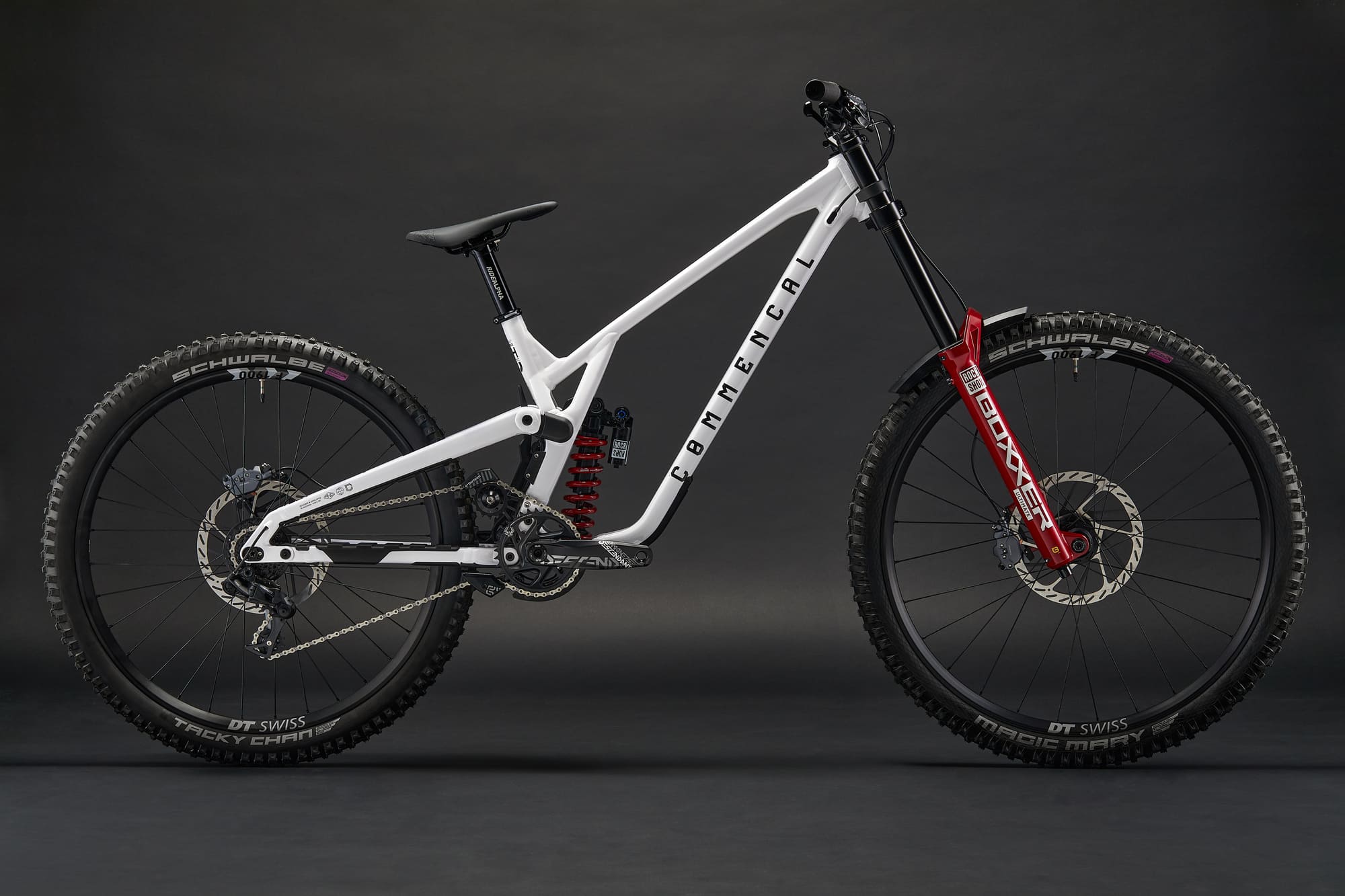 Commencal Supreme DH V5 RockShox Pure White 2026 Downhill Mountain Bike