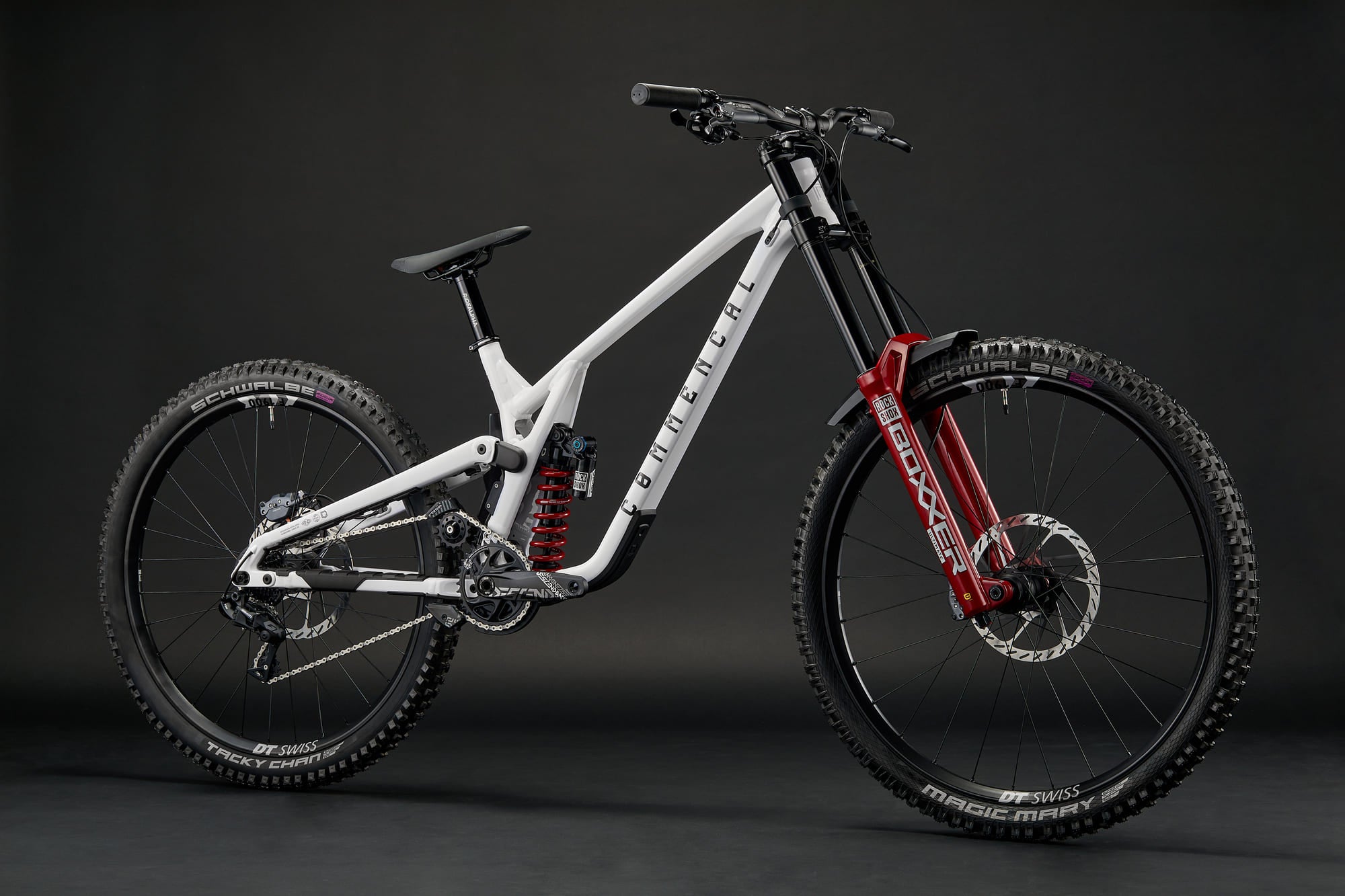Commencal Supreme DH V5 RockShox Pure White 2026 Downhill Mountain Bike
