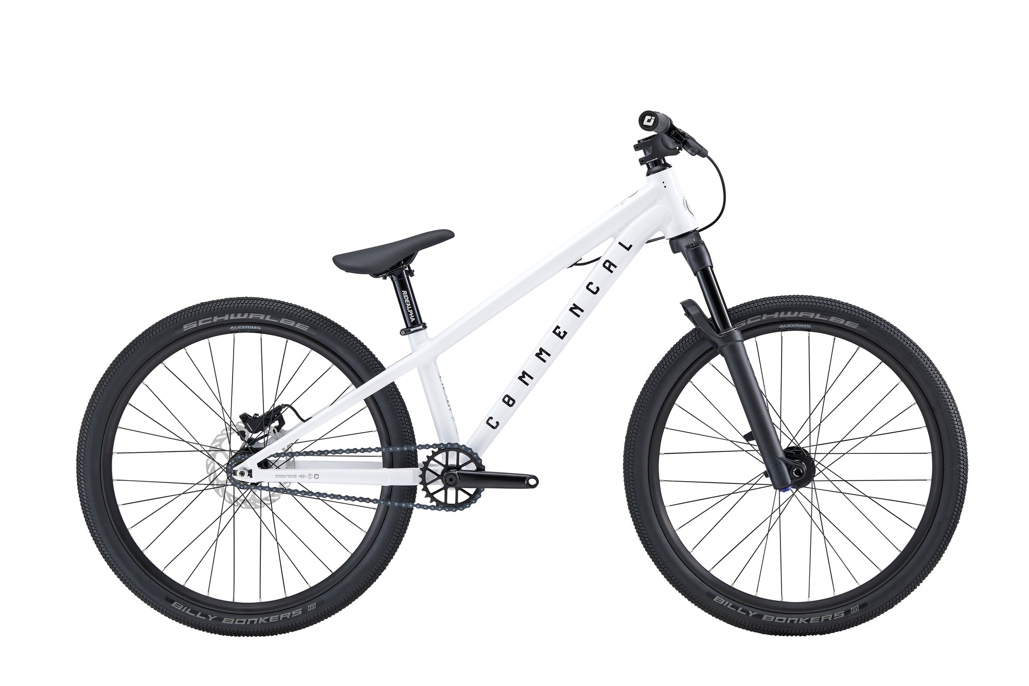 Commencal Absolut 24 Pure White Kids Dirt Bike