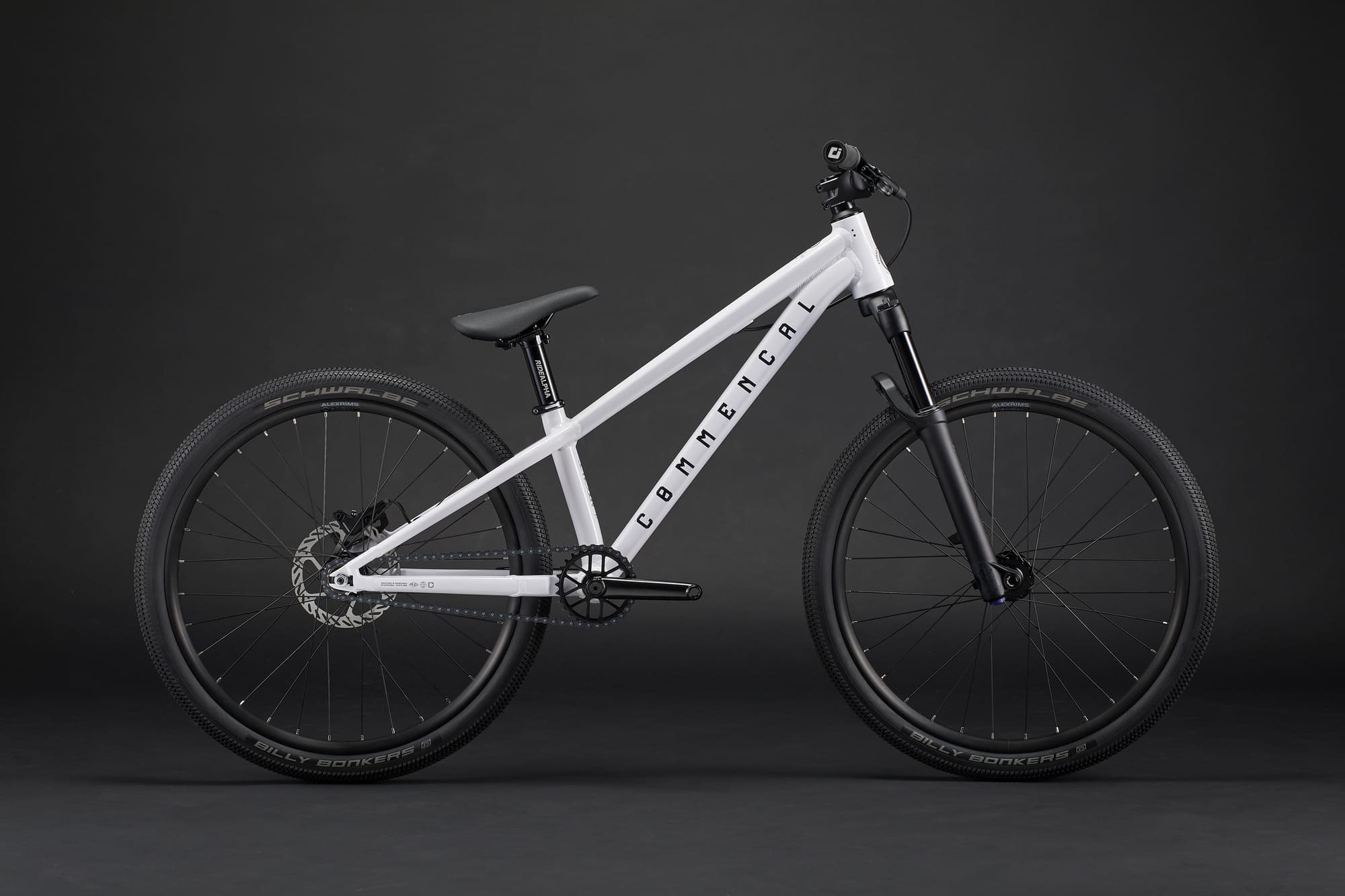 Commencal Absolut 24 Pure White Kids Dirt Bike