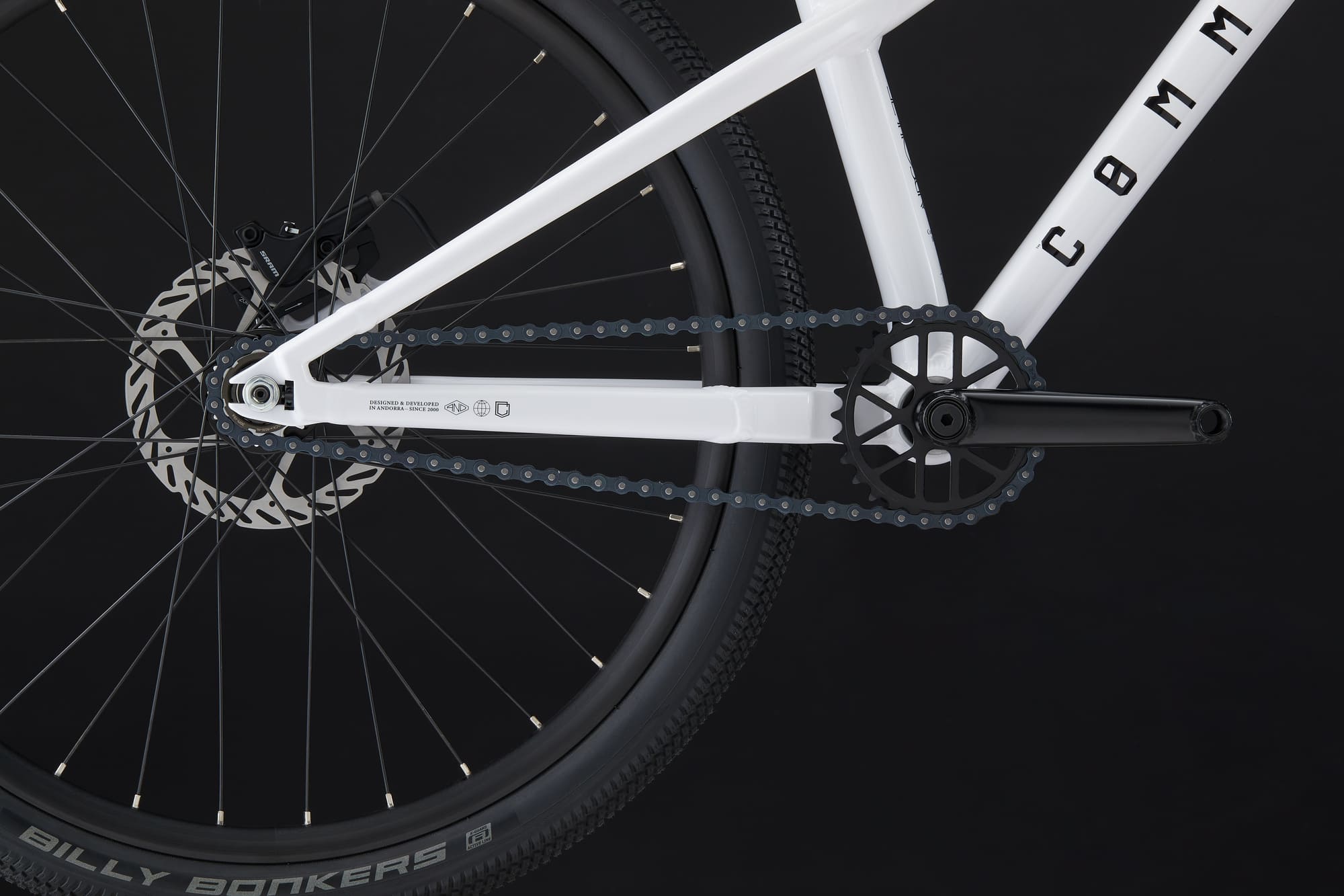 Commencal Absolut 24 Pure White Kids Dirt Bike