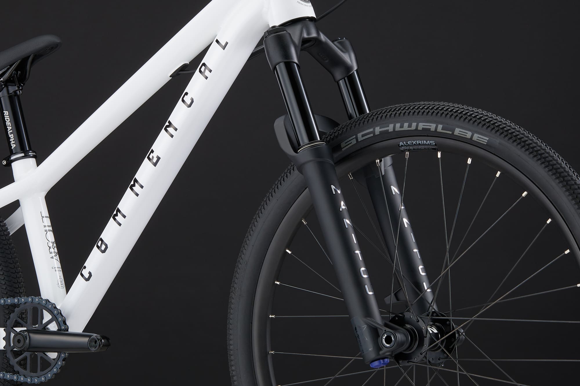 Commencal Absolut 24 Pure White Kids Dirt Bike