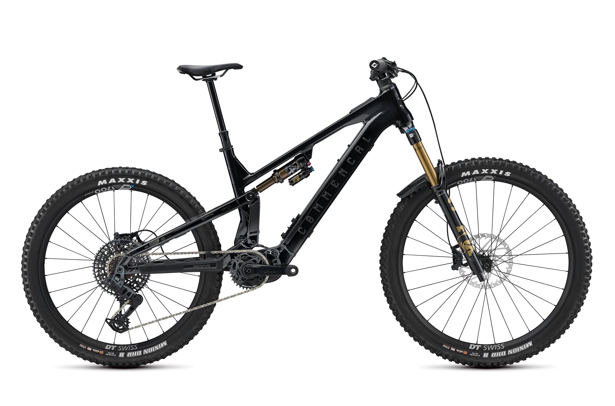 Commencal Meta Power SX DJI Signature Pure Black 2026 E-Bike