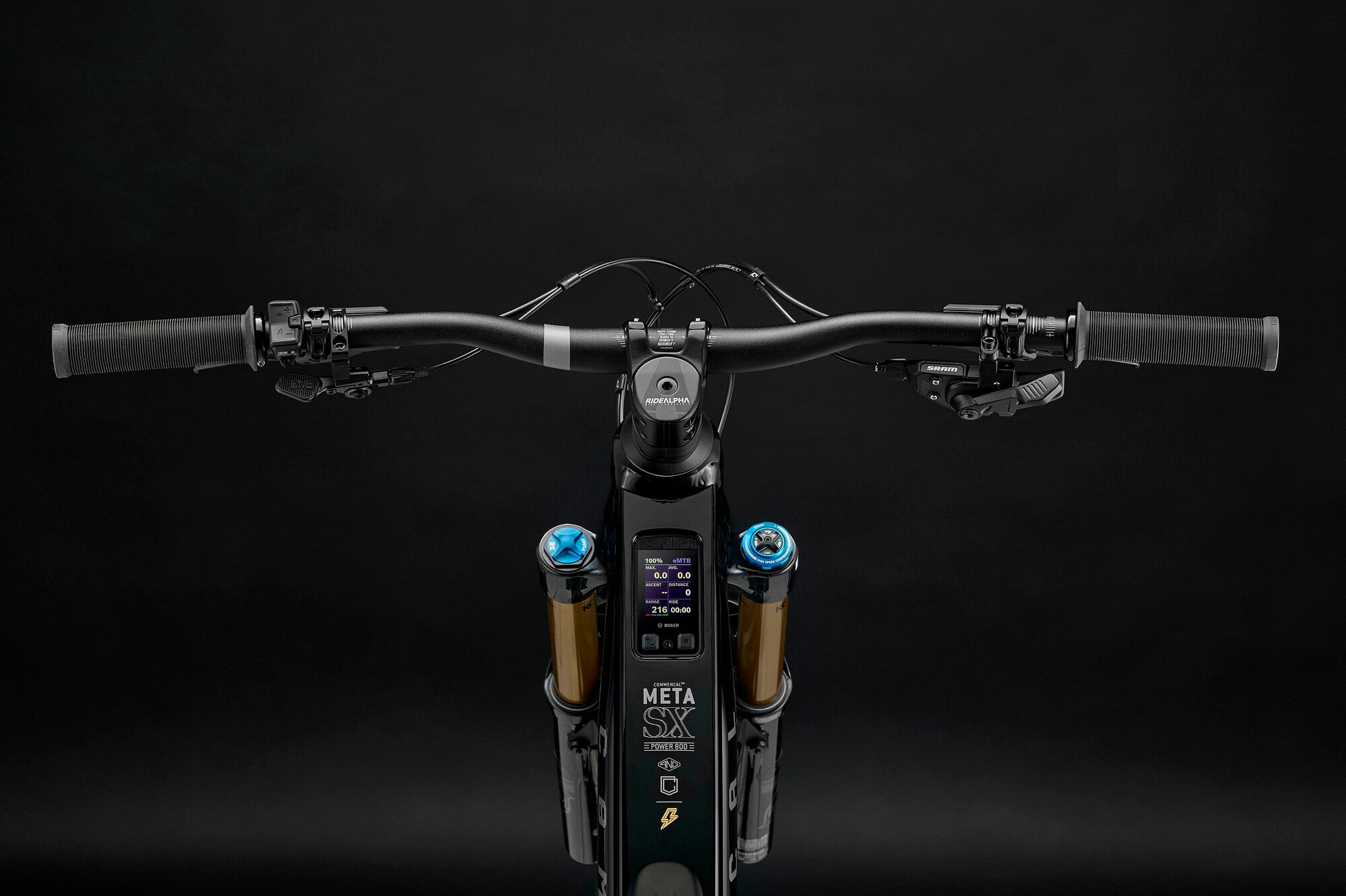 Commencal Meta Power SX 800 Signature 2026 Pure Black Enduro E-Bike