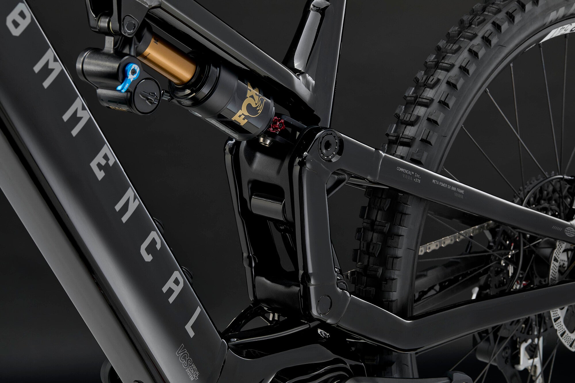 Commencal Meta Power SX 800 Signature 2026 Pure Black Enduro E-Bike