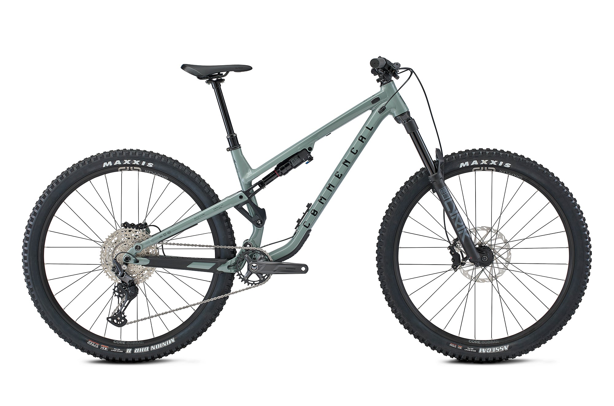 Commencal Meta TR V4 Ride Pyrite Grey 2025 Trail Bike