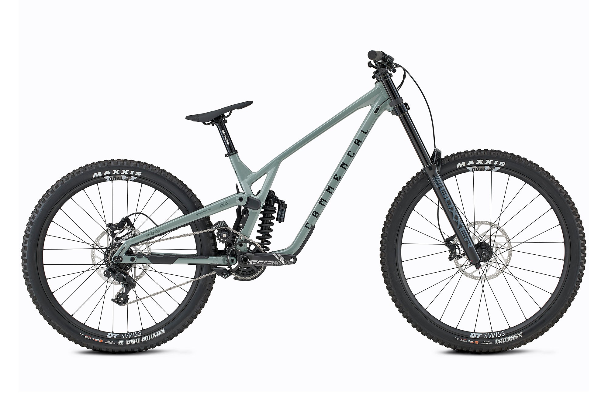 Commencal Supreme DH V5 Ride - Pyrite Grey 2026 - Downhill Bike
