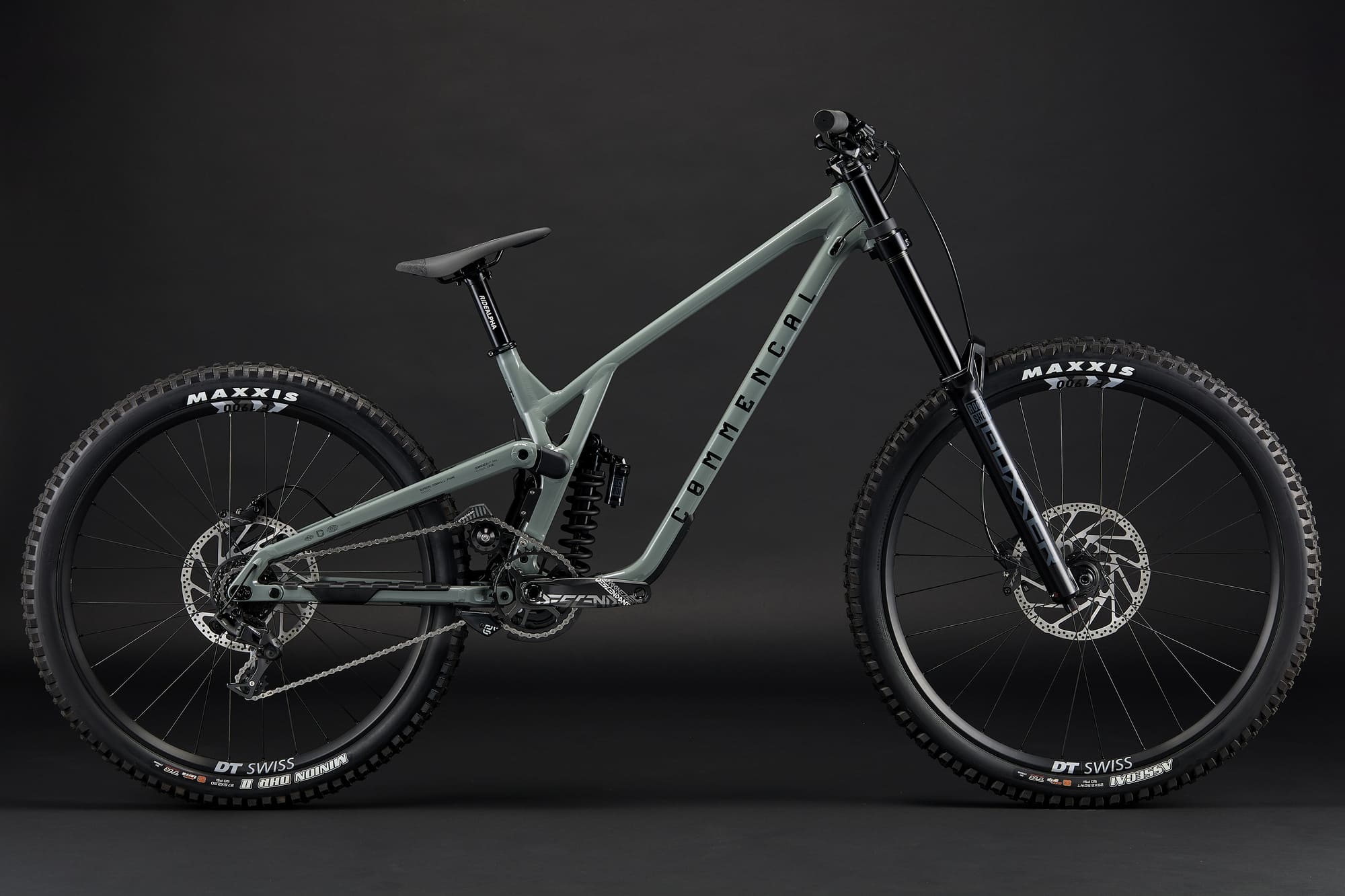 Commencal Supreme DH V5 Ride - Pyrite Grey 2026 - Downhill Bike
