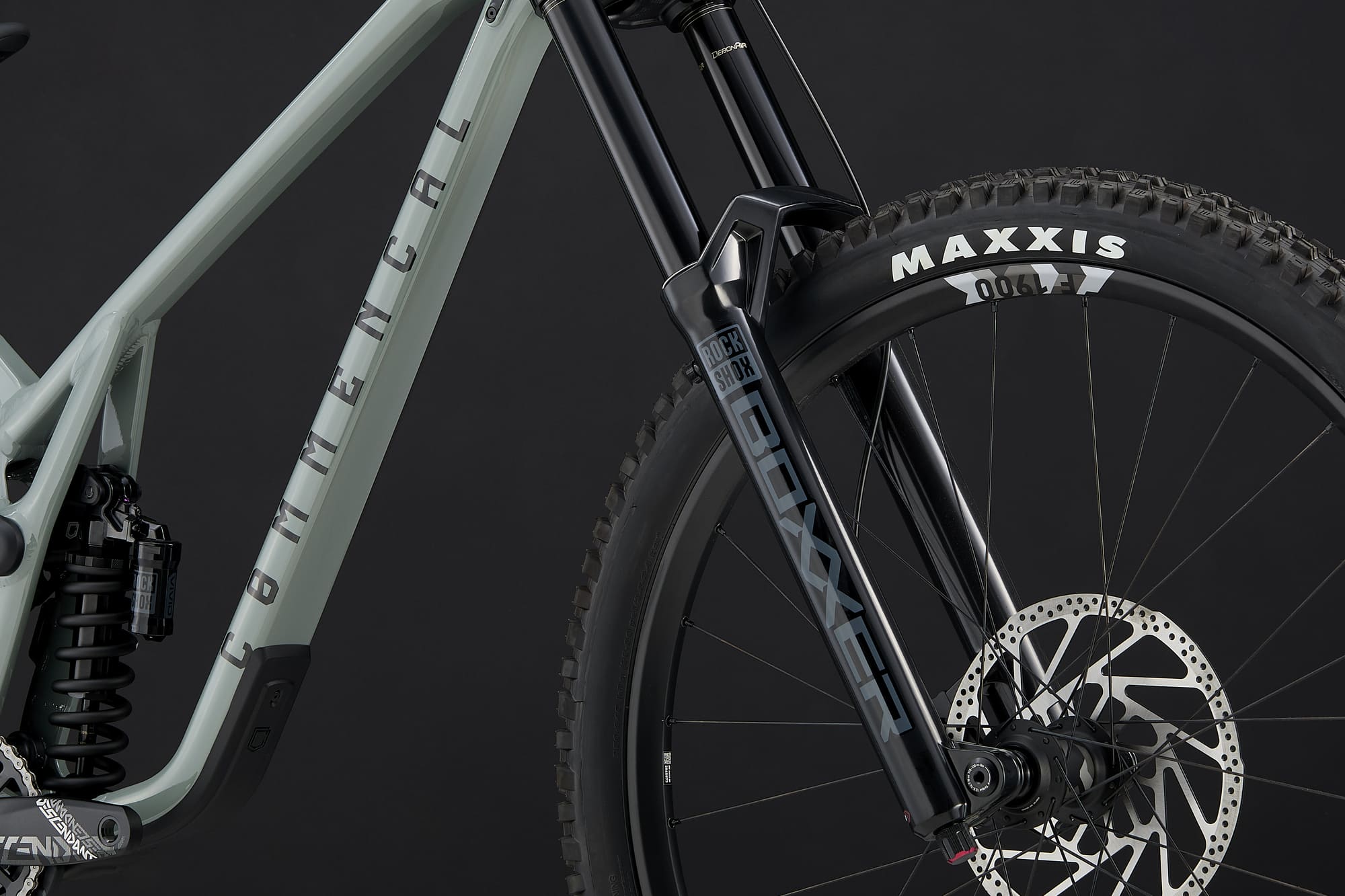 Commencal Supreme DH V5 Ride - Pyrite Grey 2026 - Downhill Bike