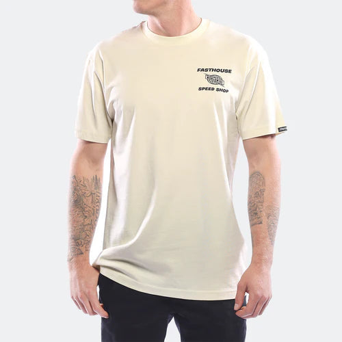 Load image into Gallery viewer, Fasthouse Champion Tee - Natural - Men's
