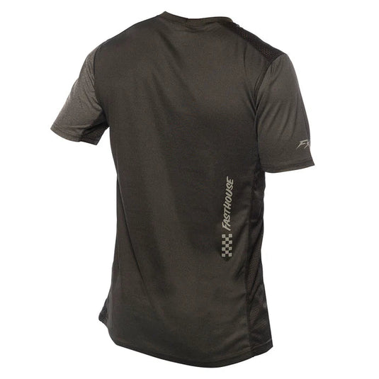 Fasthouse Classic Mercury Short Sleeve Jersey - Heather/Charcoal Heather - Men's