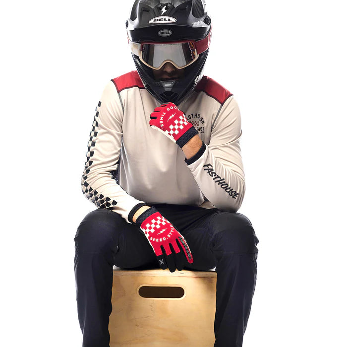 Load image into Gallery viewer, Fasthouse Outland Long Sleeve Jersey - Cream - Men&#39;s
