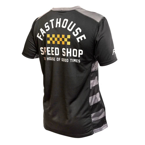 Fasthouse Outland Short Sleeve Jersey - Black - Men's