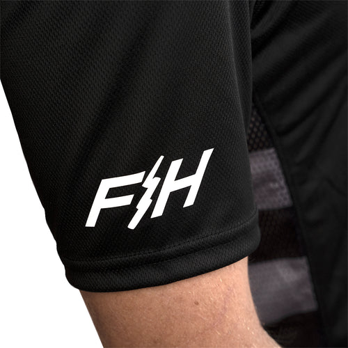 Load image into Gallery viewer, Fasthouse Outland Short Sleeve Jersey - Black - Men&#39;s
