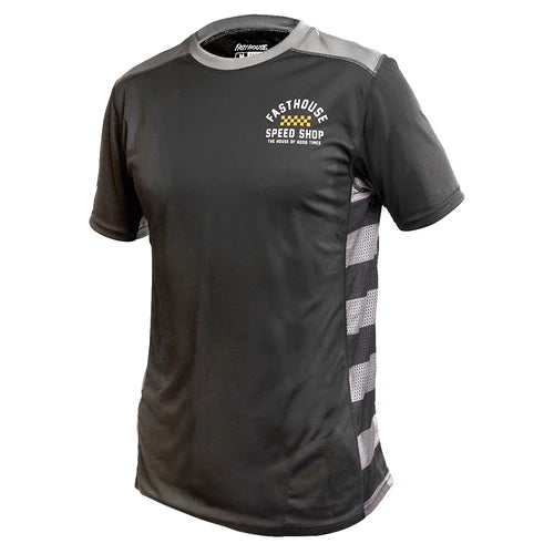 Fasthouse Outland Short Sleeve Jersey - Black - Men's