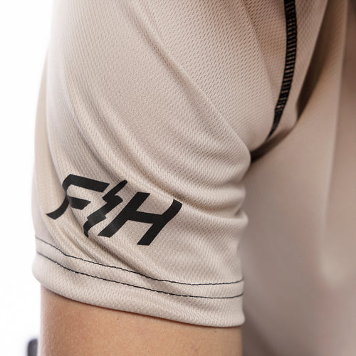 Load image into Gallery viewer, Fasthouse Outland Short Sleeve Jersey - Cream - Men&#39;s
