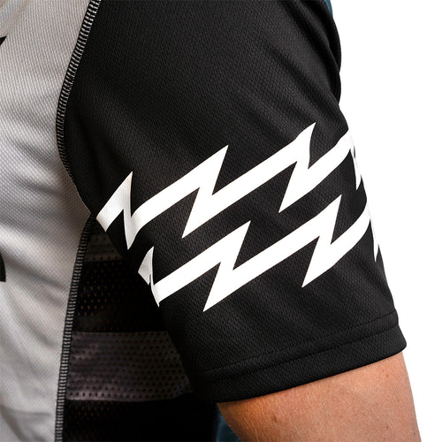 Load image into Gallery viewer, Fasthouse Classic Velocity SS Jersey - Silver/Indigo - Men&#39;s
