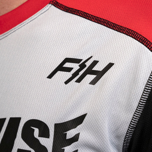 Load image into Gallery viewer, Fasthouse Classic Velocity SS Jersey - Silver/Indigo - Men&#39;s
