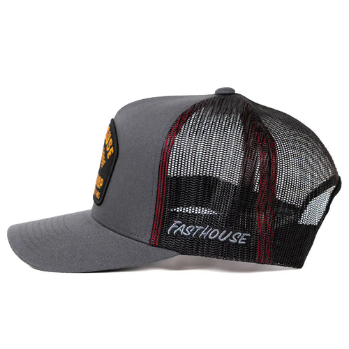 Load image into Gallery viewer, Fasthouse Crossroad Oversized Hat - Dark Grey
