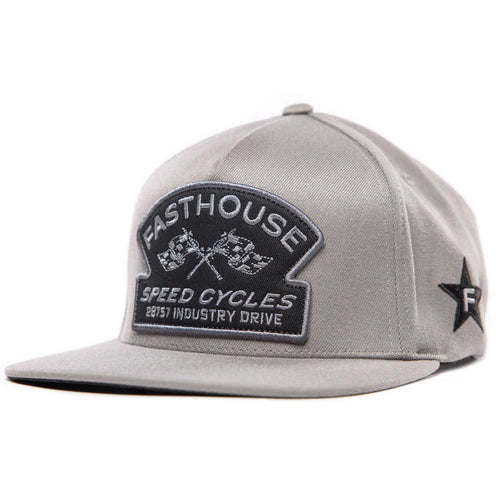 Fasthouse Crown Hat - Grey