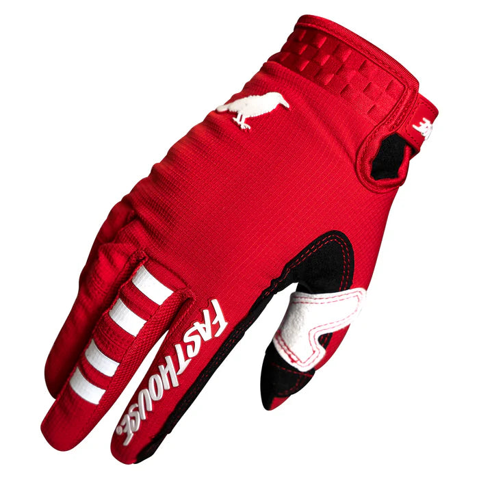 Load image into Gallery viewer, Fasthouse Elrod Air Glove - Red
