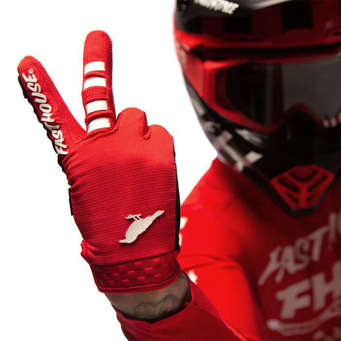 Load image into Gallery viewer, Fasthouse Elrod Air Glove - Red
