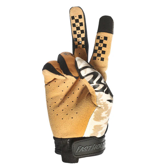 Fasthouse Elrod Stay Golden Glove - Chalk/Camel - Unisex