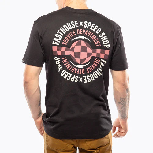 Fasthouse Finch Tee - Black - Men's