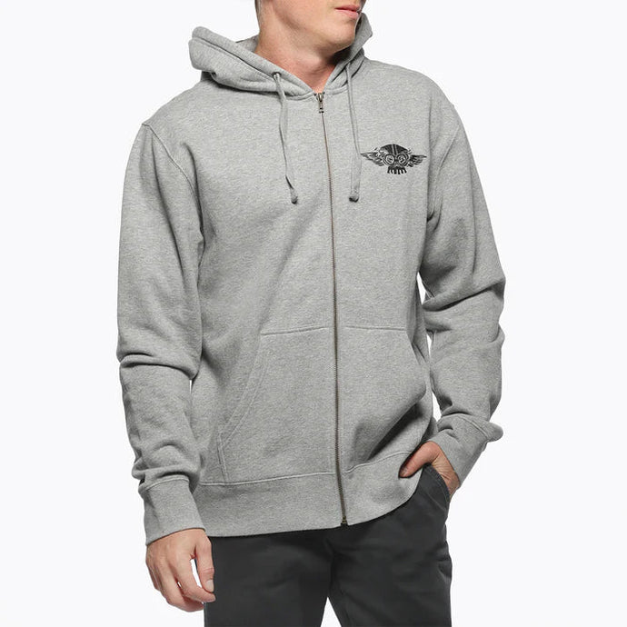 Fasthouse Love Of It Hooded Zip-Up Fleece