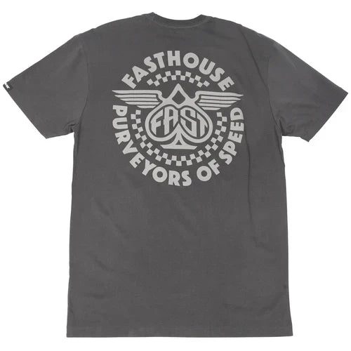 Load image into Gallery viewer, Fasthouse Maverick Tee - Graphite Black - Men's
