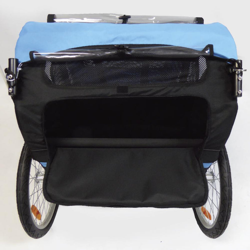 Load image into Gallery viewer, Pacific Deluxe 2 In 1 Trailer/Stroller for 2 Children

