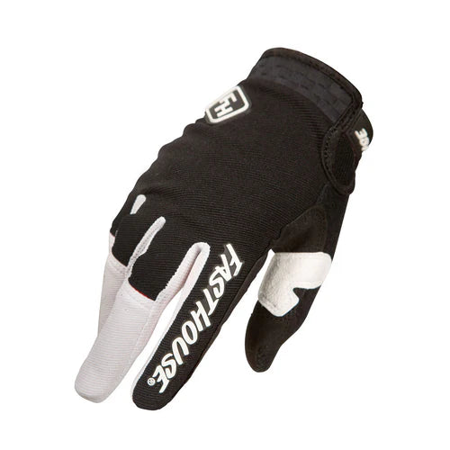 Fasthouse Youth Ridgeline Gloves - Black/White