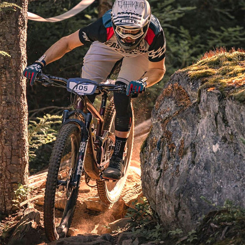 Load image into Gallery viewer, Fasthouse Classic Velocity SS Jersey - Silver/Indigo - Men&#39;s
