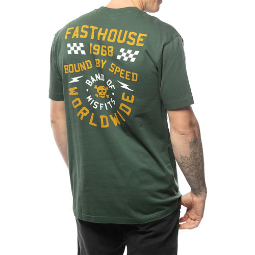Fasthouse Seaver Tee - Forest Green - Men's