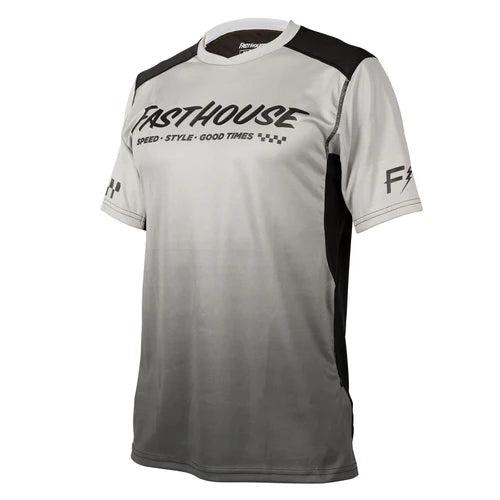 Fasthouse Alloy Slade S/S Jersey - Grey/Black - Men's