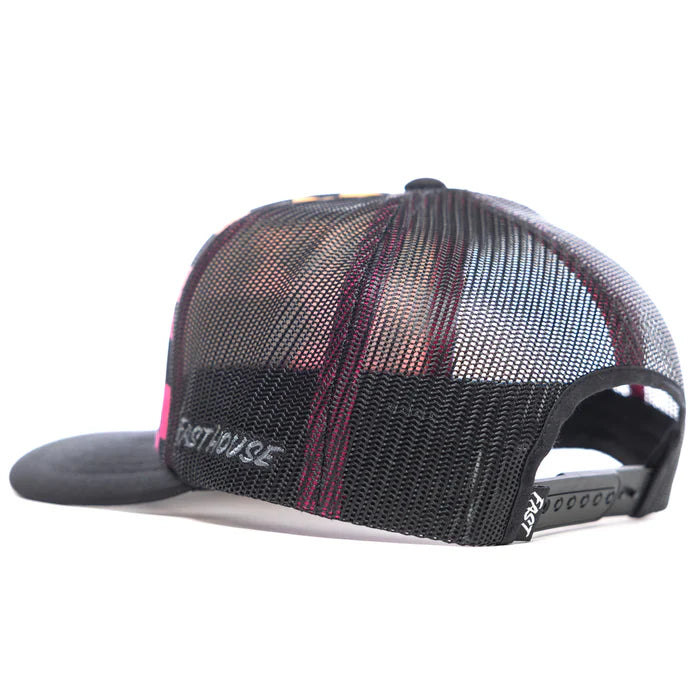 Load image into Gallery viewer, Fasthouse Sound Check Hat - Pink/Black
