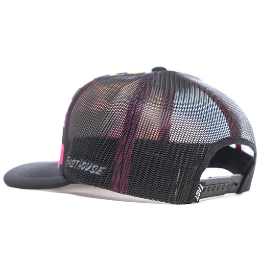 Fasthouse Sound Check Hat - Pink/Black