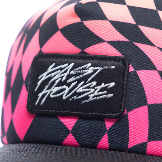Fasthouse Sound Check Hat - Pink/Black
