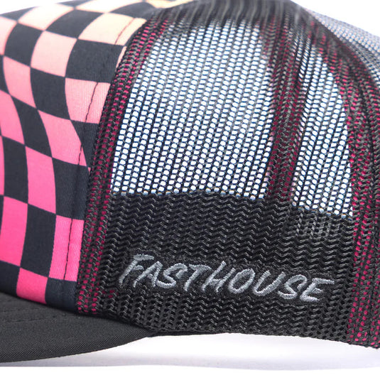 Fasthouse Sound Check Hat - Pink/Black