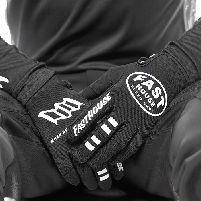 Load image into Gallery viewer, Fasthouse Speed Style Ramble Glove - Black - Unisex
